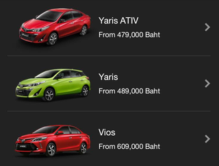 Illustration for article titled These are all called the Toyota Yaris